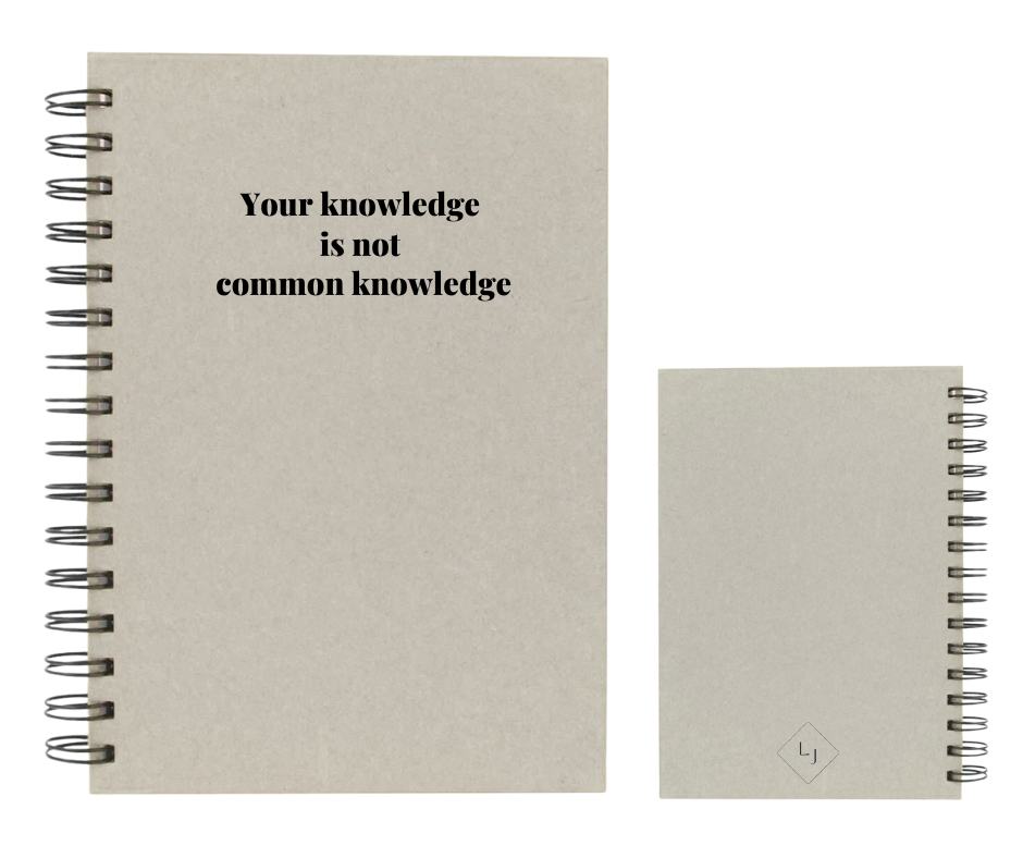 Lisa Johnson Notebooks - 4 colours - 4 quotes to choose from