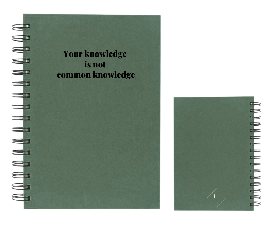 Lisa Johnson Notebooks - 4 colours - 4 quotes to choose from
